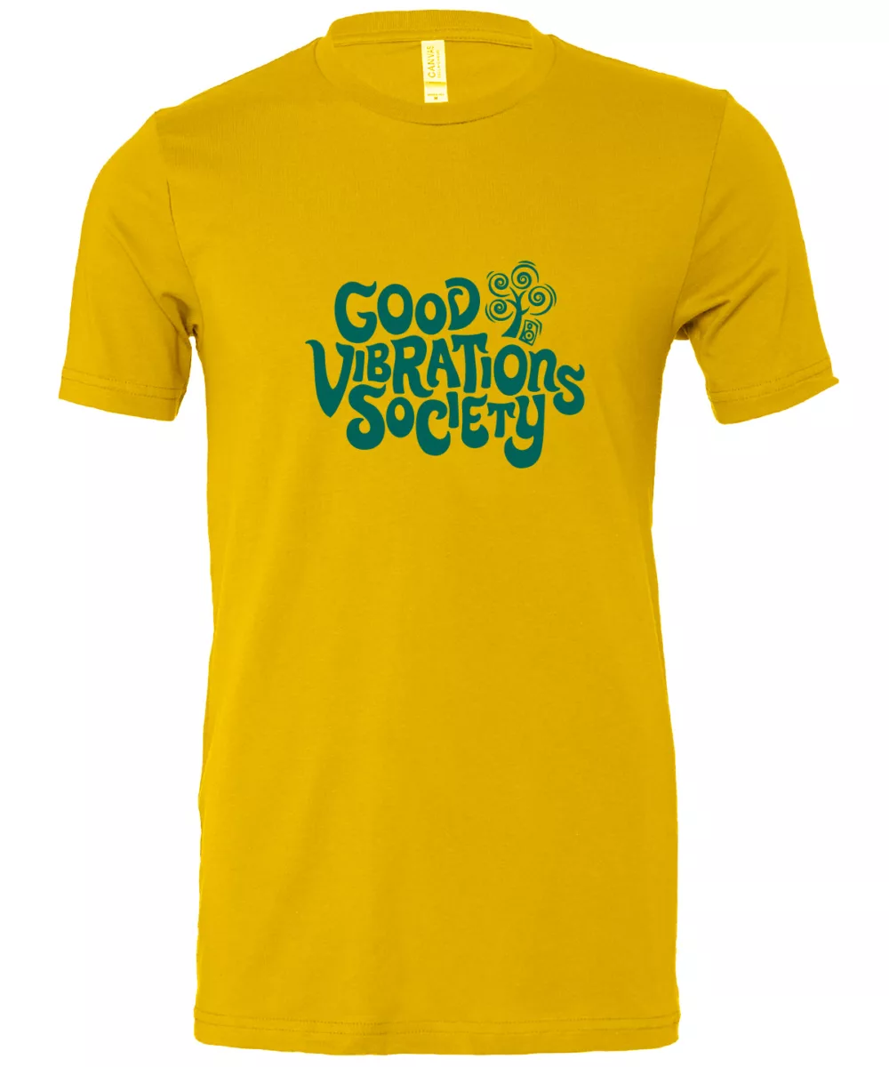 Good Vibrations Society Festival GVS Edition two T-shirt - Yellow 1
