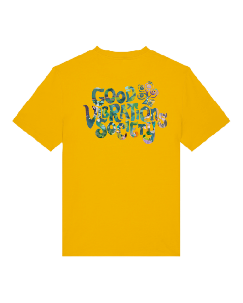 Good Vibrations Society Festival GVS Summer24' Organic Adults T-Shirt [LOGO DESIGN] 28