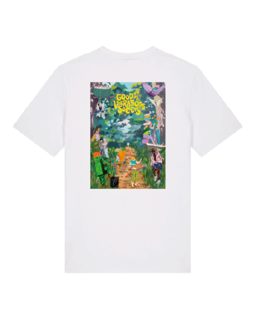 Good Vibrations Society Festival GVS Summer24' Organic Adults T-Shirt [POSTER DESIGN] 9