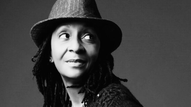 Dawn Penn wearing a hat